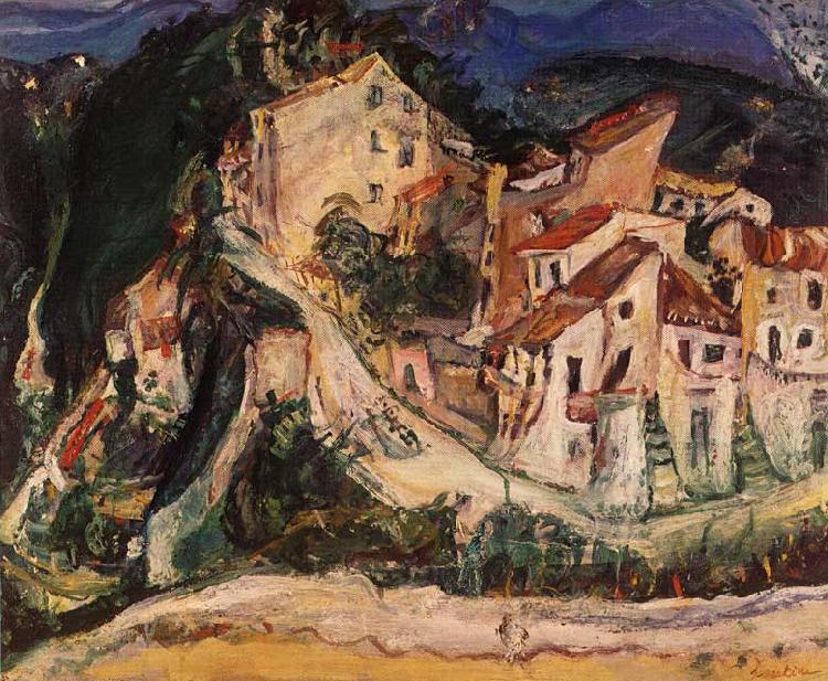 Chaim Soutine Landscape of Cagnes